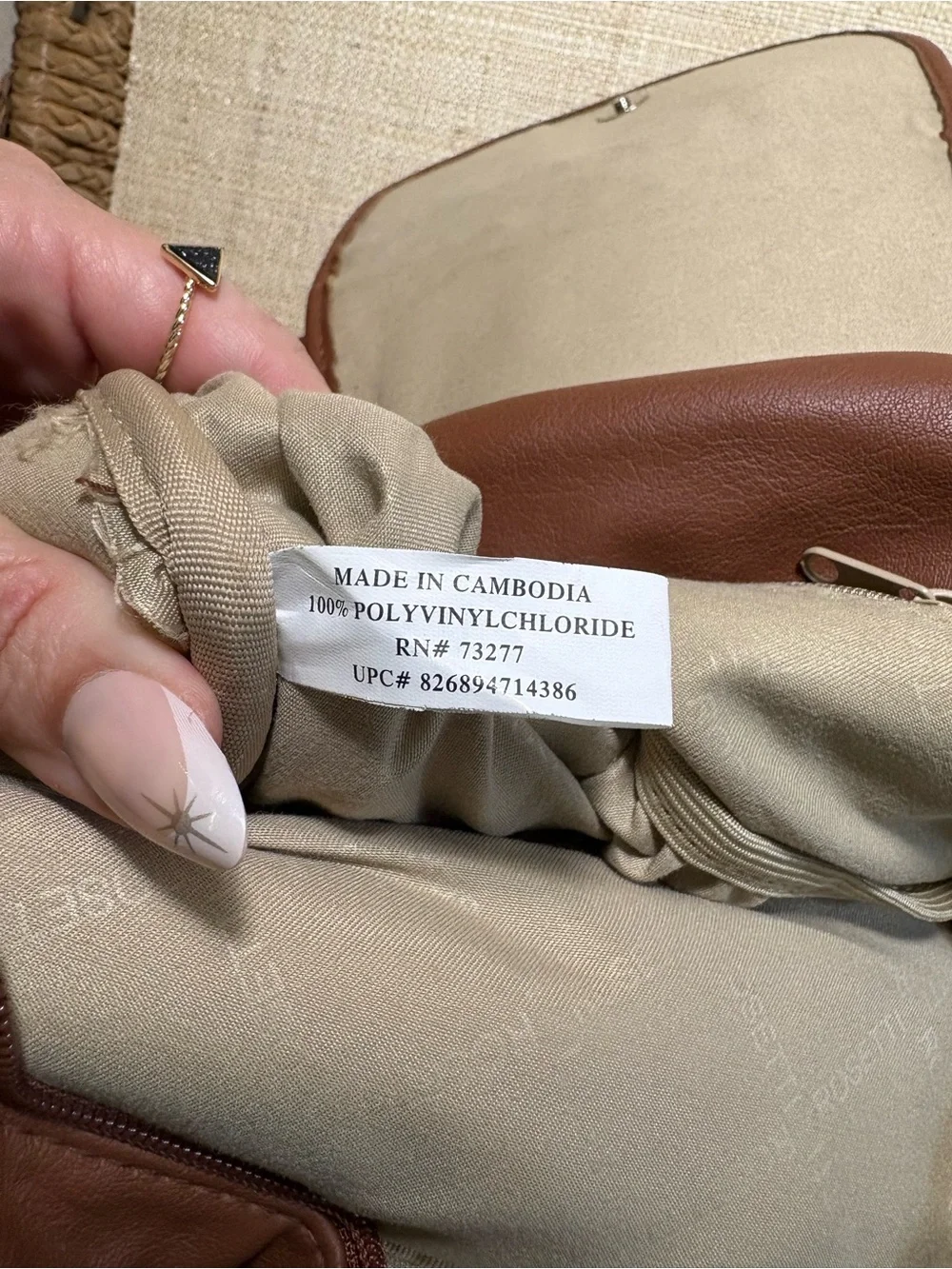 Rosetti brown cognac